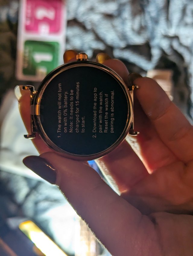 Reloj inteligente (smartwatch) mujer