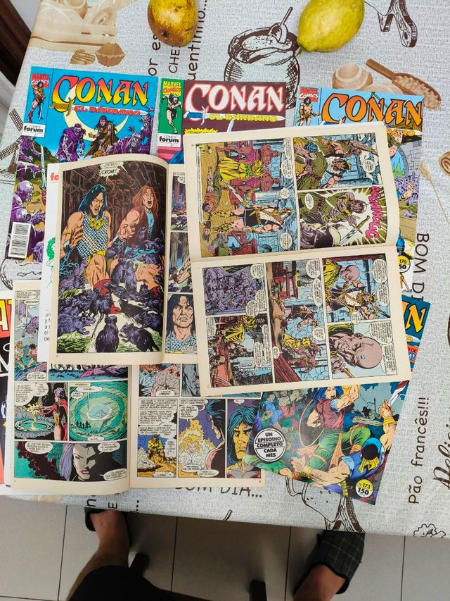 Lote de Comics Conan el Barbaro