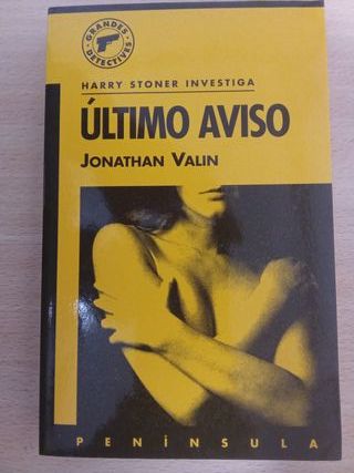 LOTE DE 9 LIBROS DE NOVELA NEGRA