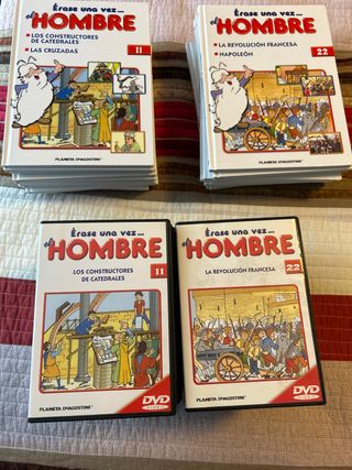 Lote Erase Una Vez el Hombre CD y Libros