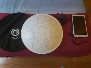 OVAL SYNTH HANDPAN funcionando ok