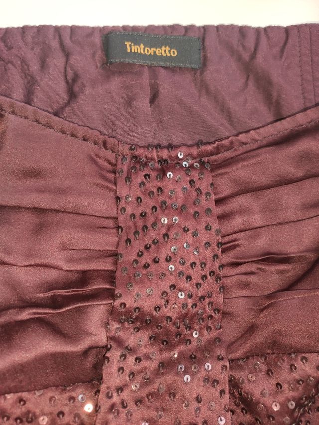 VESTIDO SEDA NATURAL DE TINTORETTO