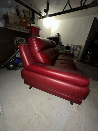 Sofa cuero