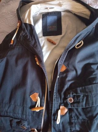 Trenca chaqueta hombre Zara 40