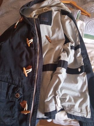 Trenca chaqueta hombre Zara 40