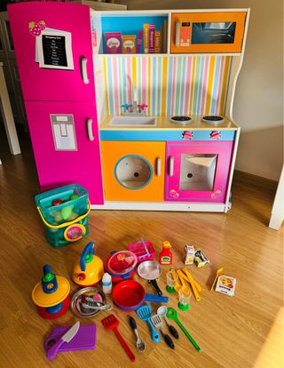Cocina Madera Jugete Niñs