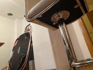 Silla alta regulable con respaldo