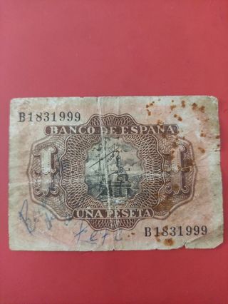 Billete antiguo 