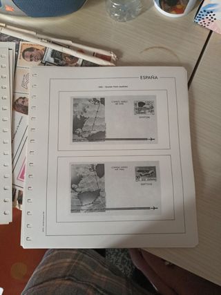 Edifil tarjeta postal 1982 a 1987