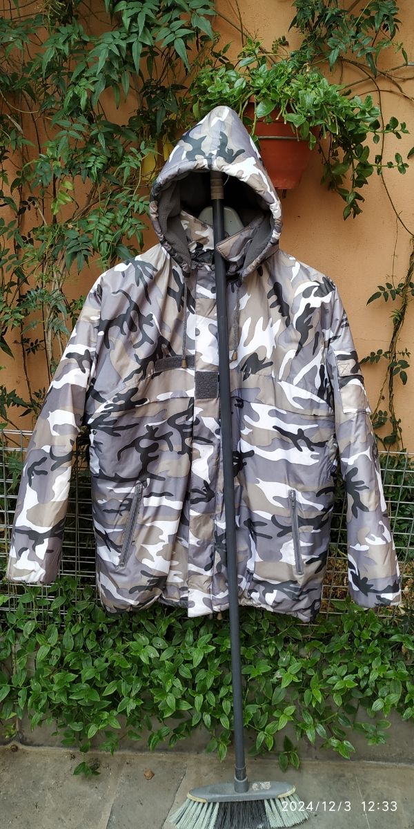 Chaquetón caza camuflaje