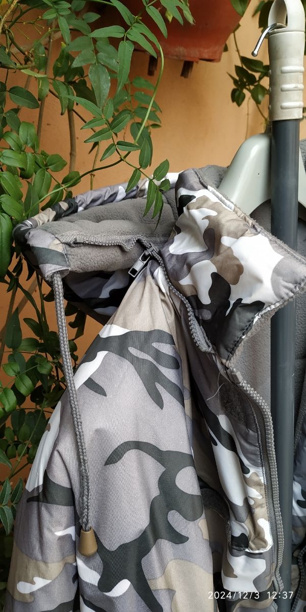 Chaquetón caza camuflaje