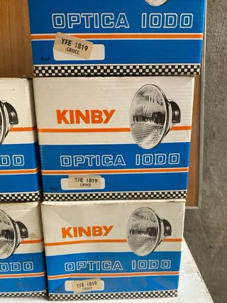 Faros Kinby cristal clasicos.