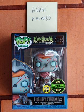 Funko Pop 223 Freddy Zombie Knight Zumbi Glow GITD