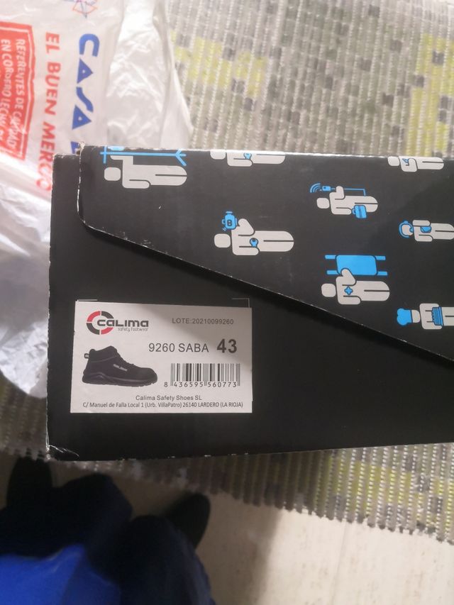 Botas seguridad trabajo