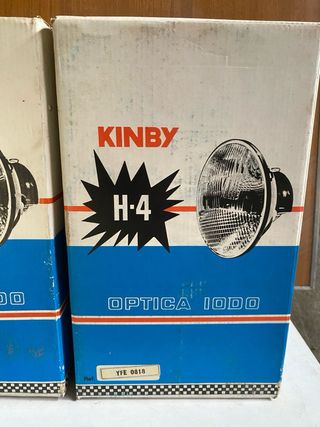 Faros Optica cristal Kinby nuevos .