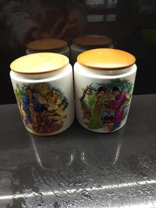 Tarros de porcelana Contessa Giftware