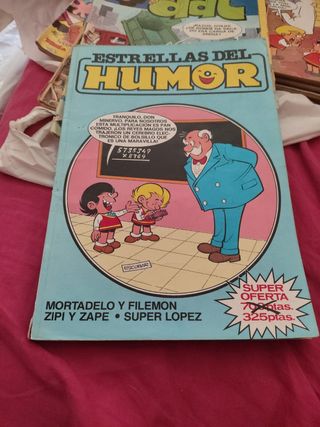 Tebeo antiguo , Estrellas del humor