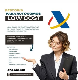 GESTORIA LOW COST para AUTONOMOS