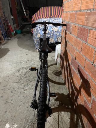 Bicicleta Moma doble suspensión