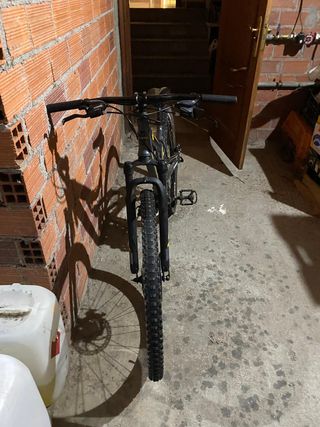 Bicicleta Moma doble suspensión