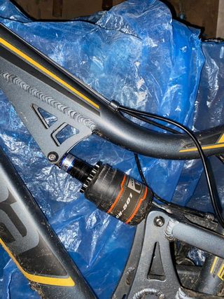 Bicicleta Moma doble suspensión