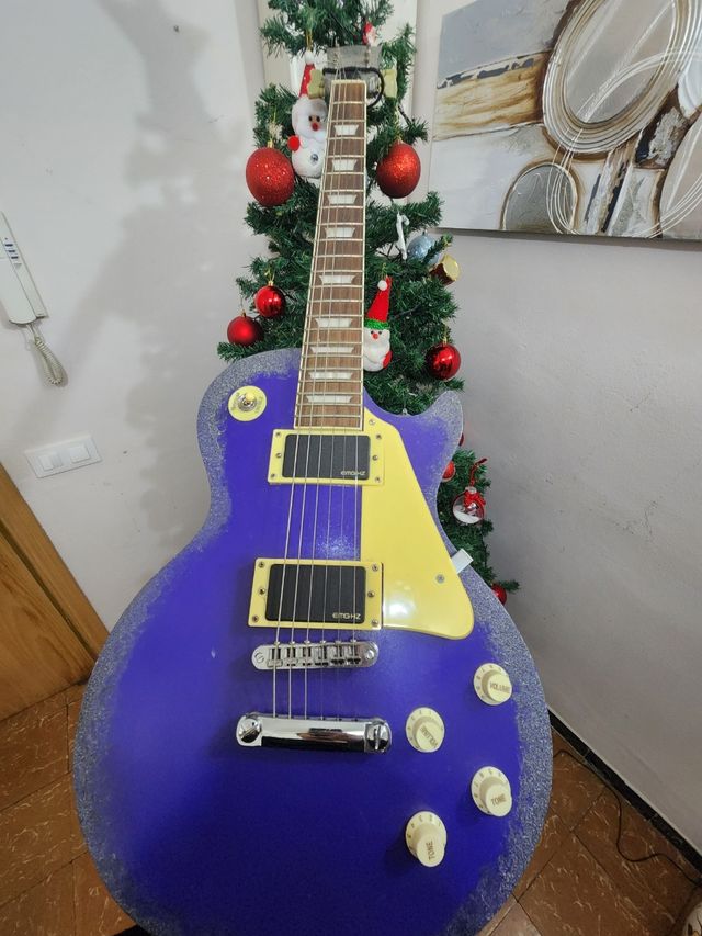 Guitarra  EMG les paul + funda rigida