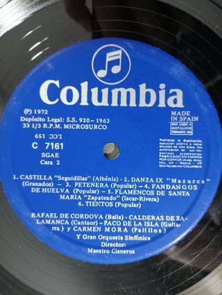 Rafael de Cordova Baila LP