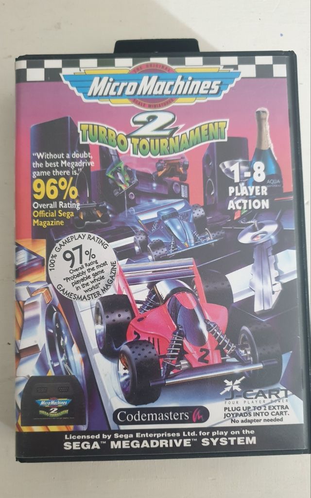 Micromachines 2 sega megadrive
