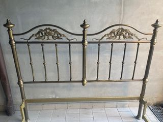 letto matrimoniale in ottone
