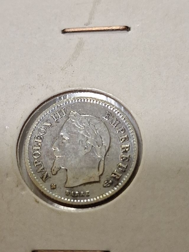 20 centimos napoleon |||