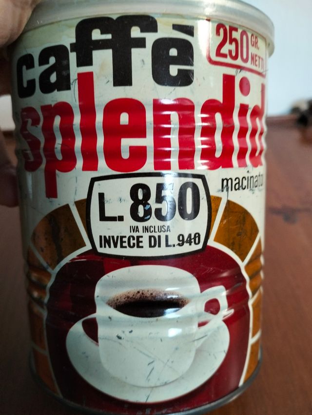 Scatola del caffè vintage