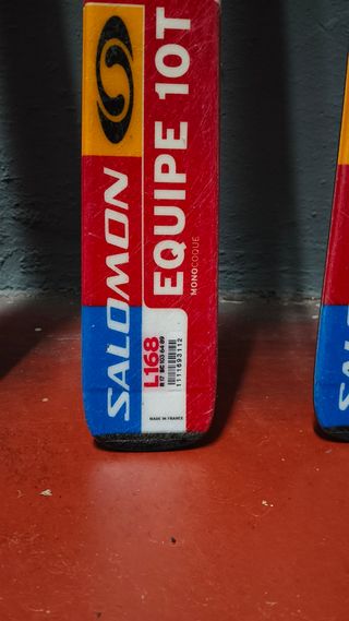 Esquís SALOMON EQUIPE 10T