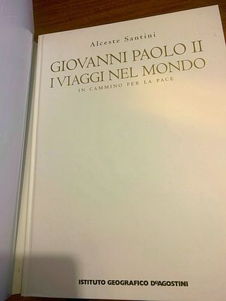 Libro papa Giovanni Paolo II
