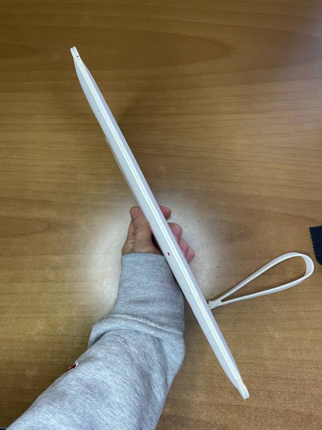 Pochette Spezial Bright Red Clear Pink