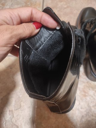 Botines tacón negros