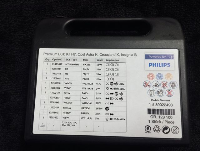 Opel+ premium bulb kit Philips