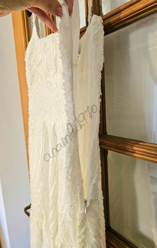 Vestido Jacquard desflecado zw coll zara