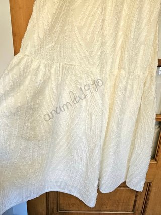 Vestido Jacquard desflecado zw coll zara