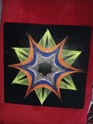 Quadro string art