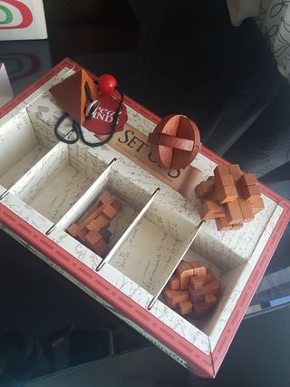 Puzle Rompecabezas Logica Madera