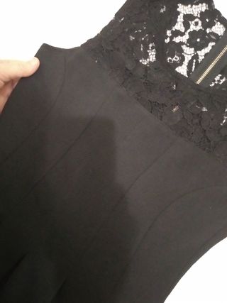Vestido negro fiesta S - M
