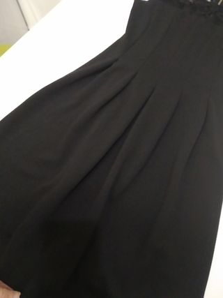 Vestido negro fiesta S - M