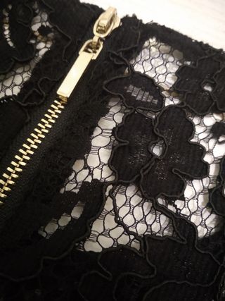 Vestido negro fiesta S - M