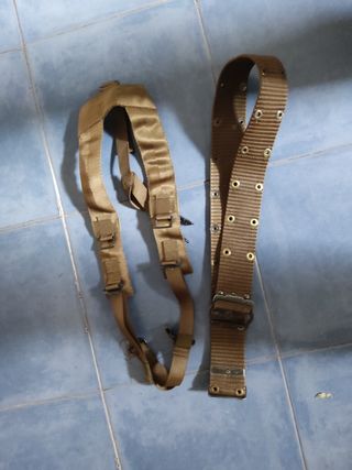 Ceñidor o cinturón y trinchas