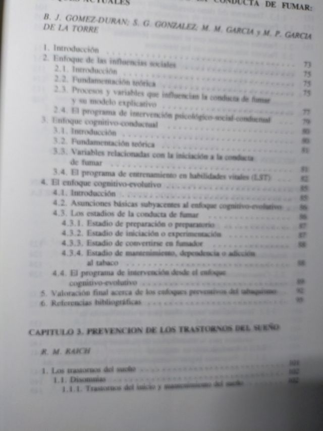 Comportamiento y salud