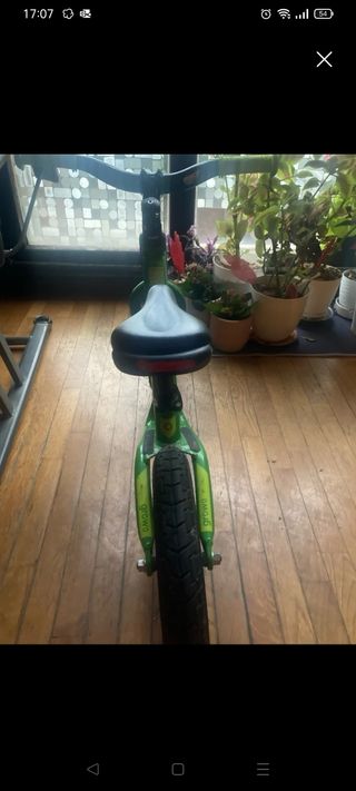 Bicicleta Orbea verde Correpasillos