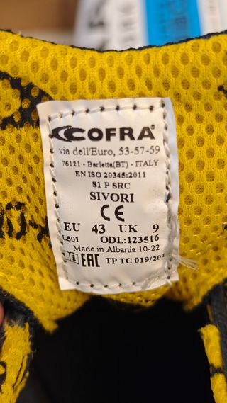 Scarpe da lavoro Cofra