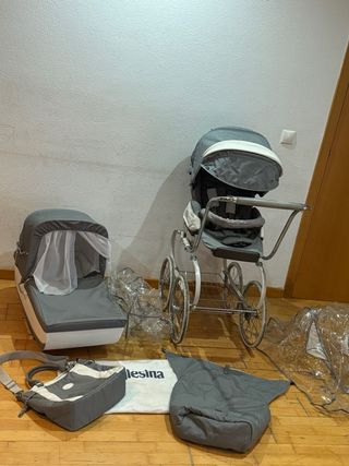 Carro bebe y silla