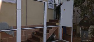 Cerramiento de terraza aluminio 
