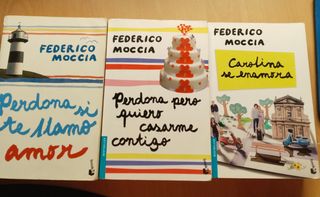 Lote de 3 libros de Federico Moccia